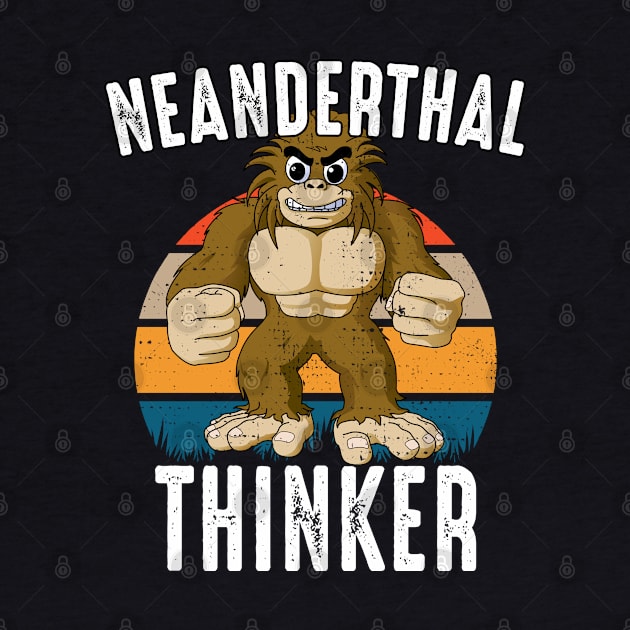 Neanderthal Thinking Texas Mississippi Neanderthal Thinker by Metal Works